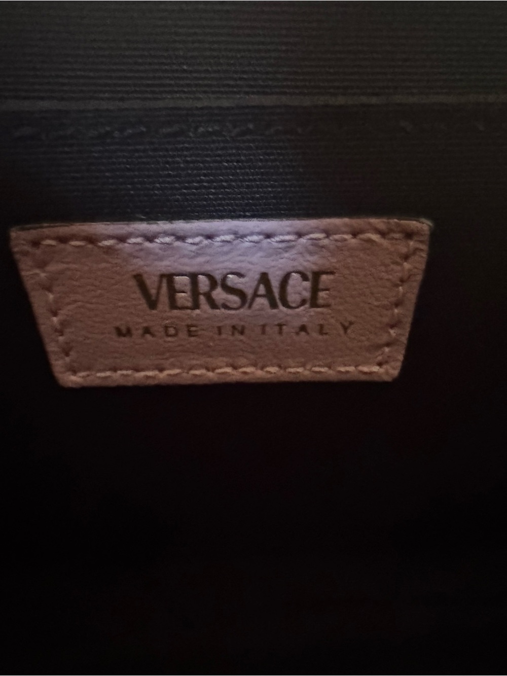 Versace Pink Quilted Jacquard Shoulder Bag - Picture 11 of 13